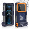 Waterproof UnderWater Case for Phones Up to 6.9 Inch with Lanyard N1974