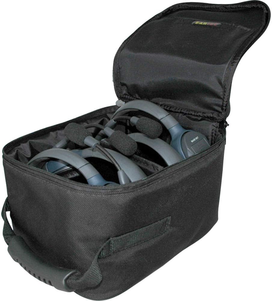 3-Person Headset System with Headphone and Microphone Cleaning Kit E632