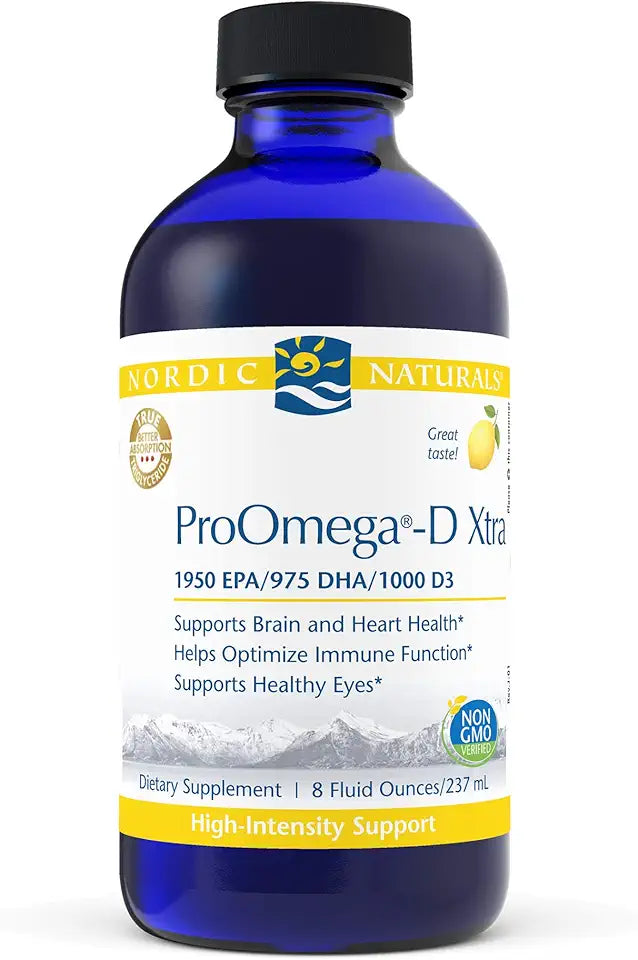 Lemon Flavor 8 oz 3400 mg Omega-3 Fish Oil F4850