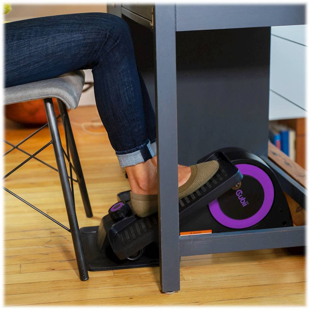 Compact Seated Elliptical Machine Purple U81890