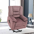 Velvet Power Lift Recliner Sofa D648