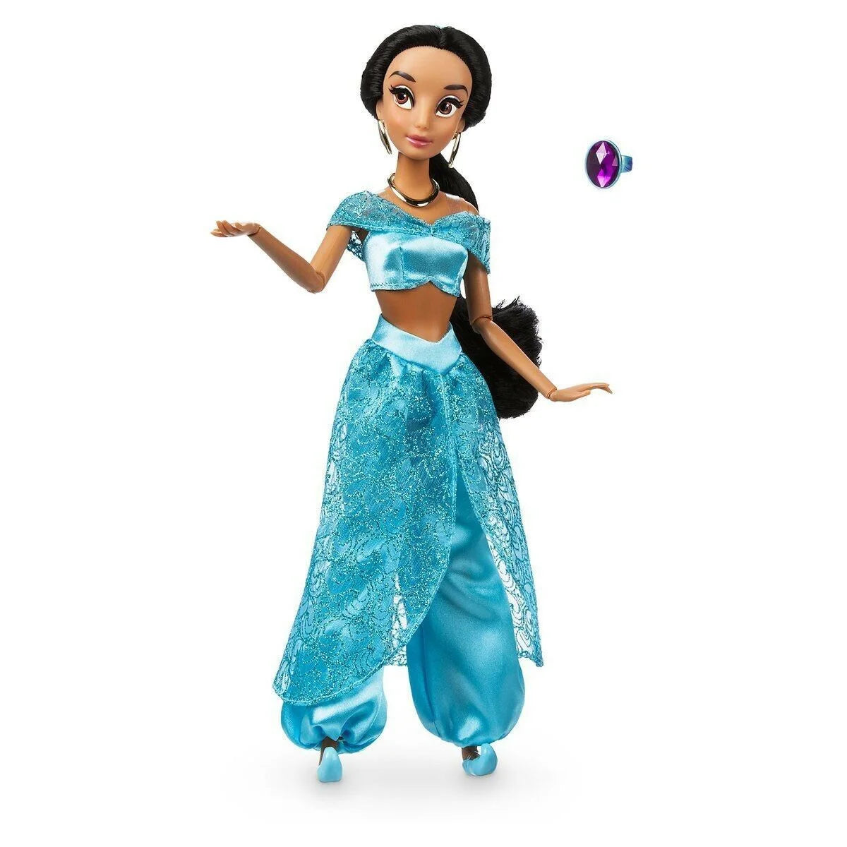 Princess Jasmine 11.5” Doll With Ring Figure F2244
