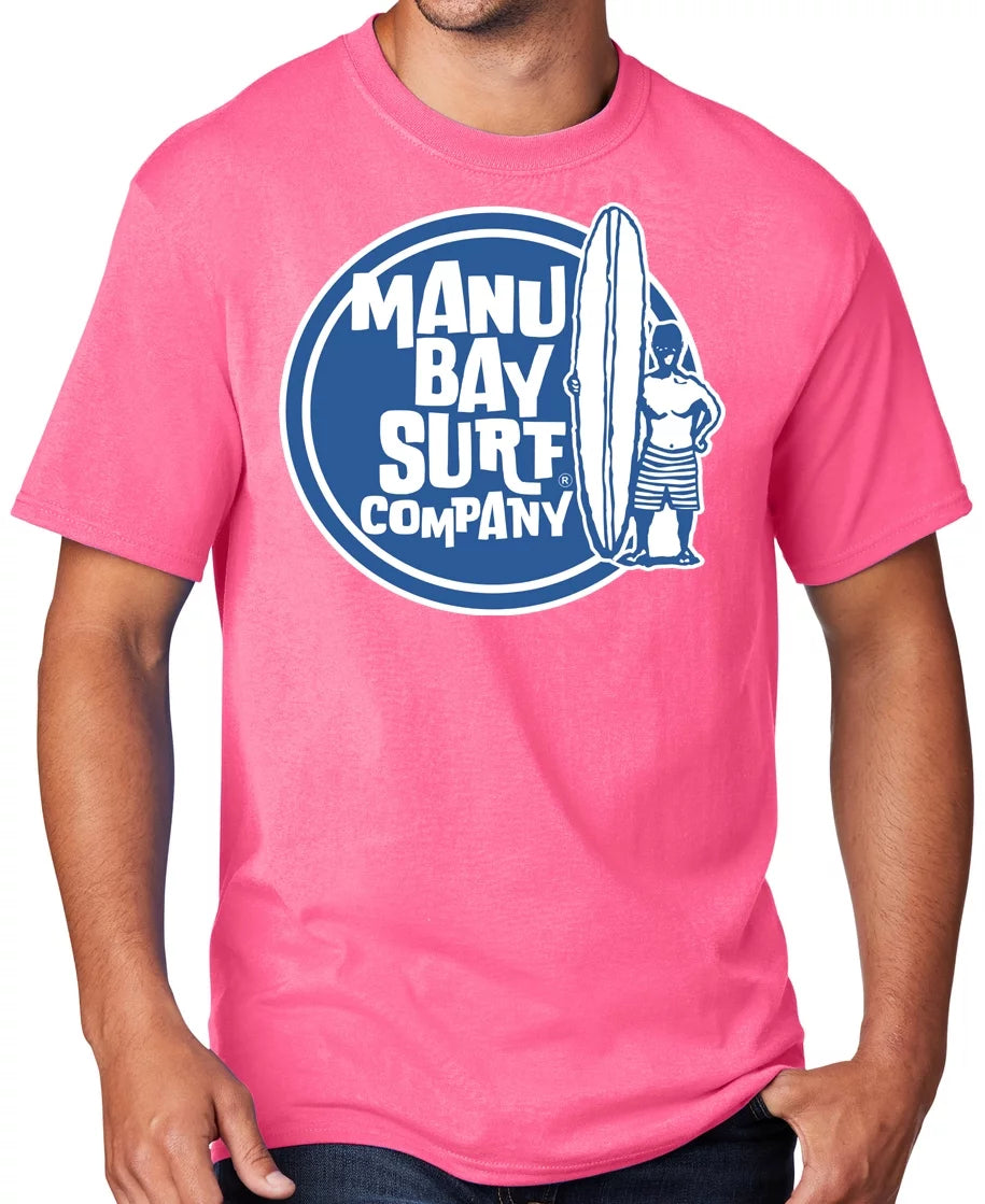 Men's 3XL Neon Pink T-shirt Q1568