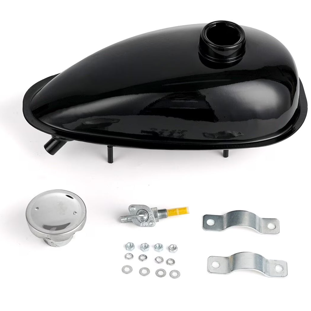 Black 2L Motorized Bike Fuel Tank S91572