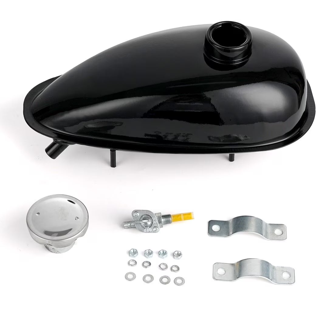 Black 2L Motorized Bike Fuel Tank S91572