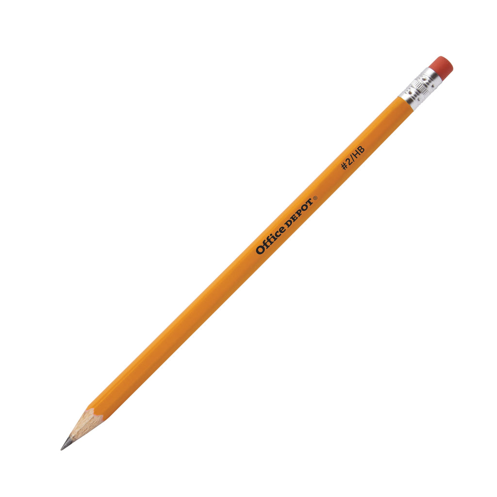 Yellow Woodcase Pre-Sharpened Pencils, 2.2 mm, HB, Box of 144 W696296