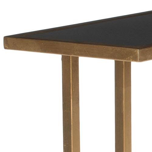 Gold/White Accent Table Z4674