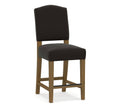 Belgian Gray Frame Performance Everydayvelvet Smoke Non Tufted Counter Height Bar Stool E279797