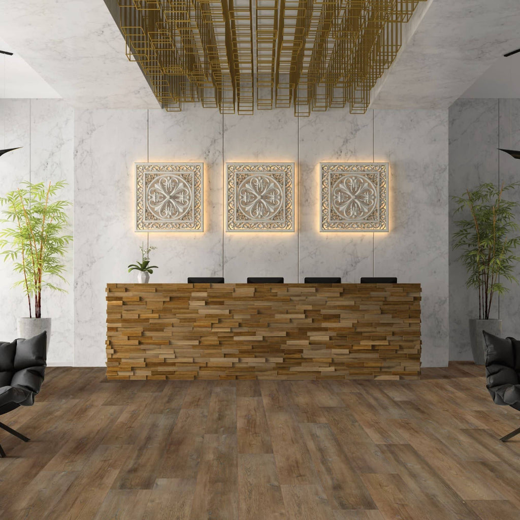 Capetown Maple Wide Embossed Flooring B3177