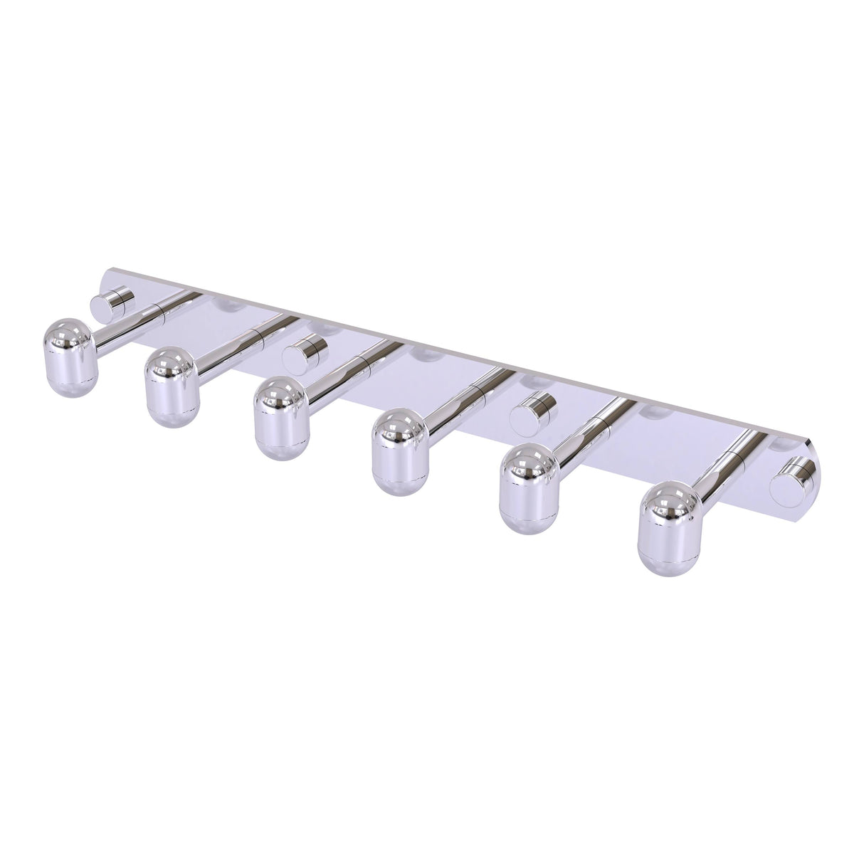 Polished Chrome 6-Position Tie & Belt Rack X633782