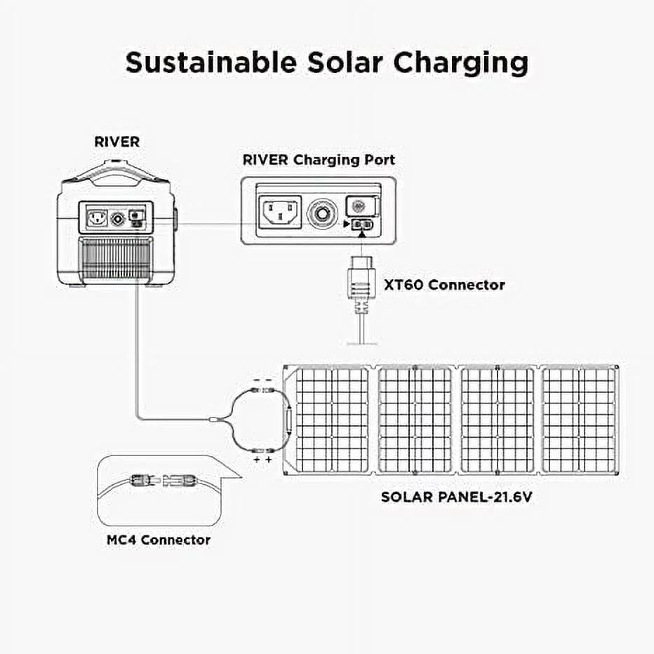Portable Solar Generator Power Station B7703