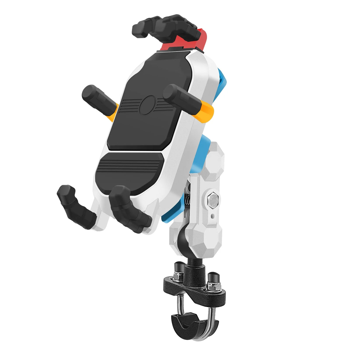 Waterproof Motorcycle Phone Mount Holder with 360° Rotation Handlebar Mount X3173