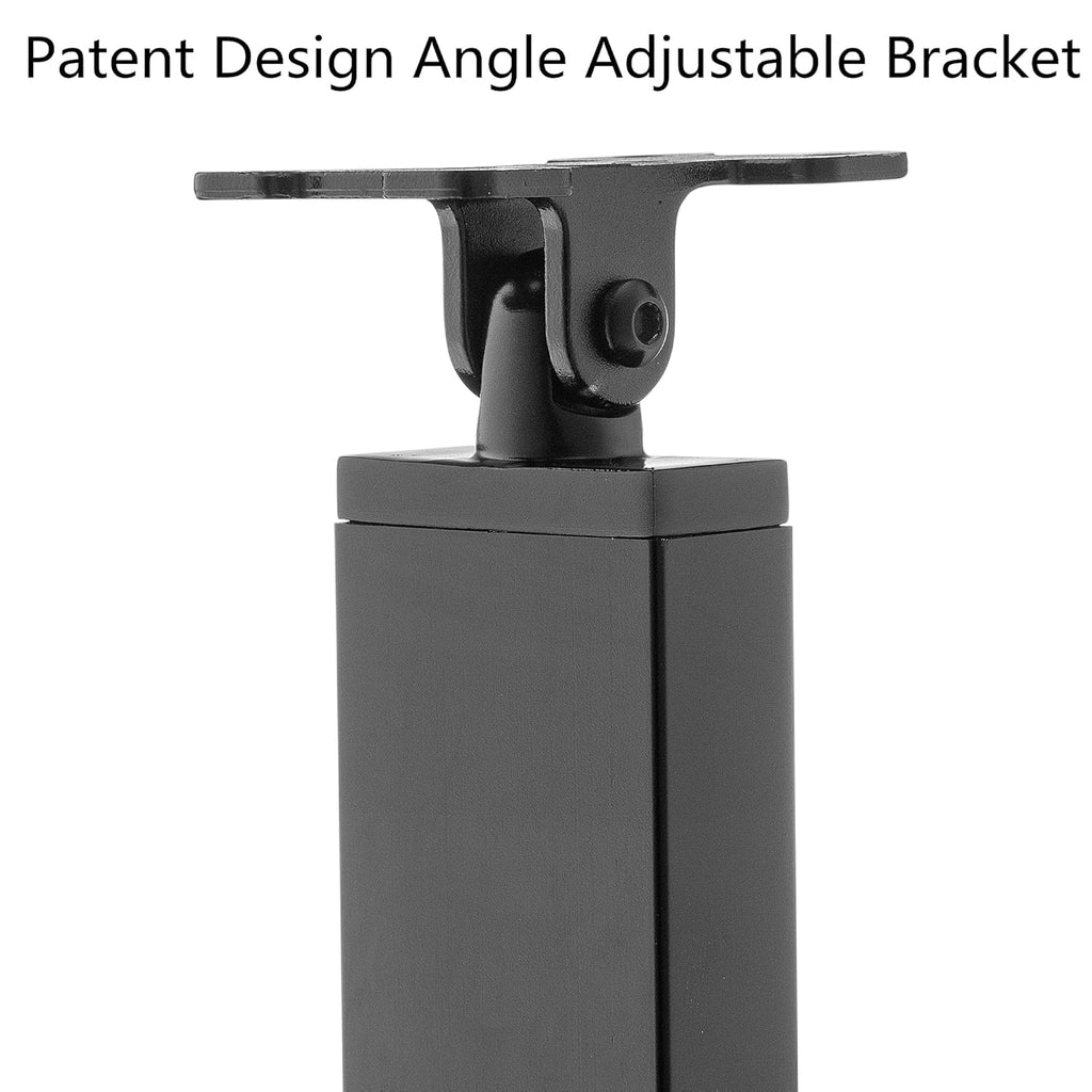 Black 42x1x2 Stainless Steel Square Cable Railing Post O627