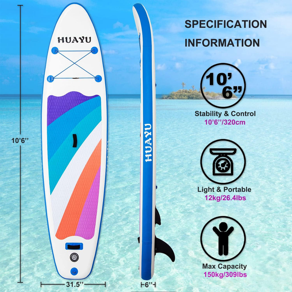 Inflatable Stand Up Paddle Board with Carry Bag Y75770