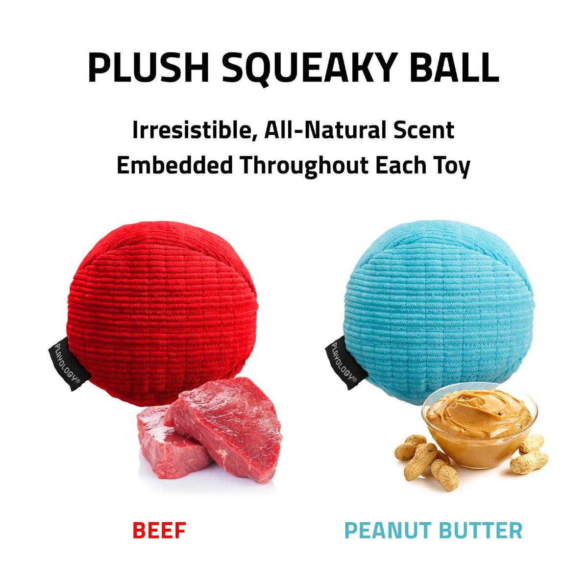 Scented Plush Dog Toy Q180