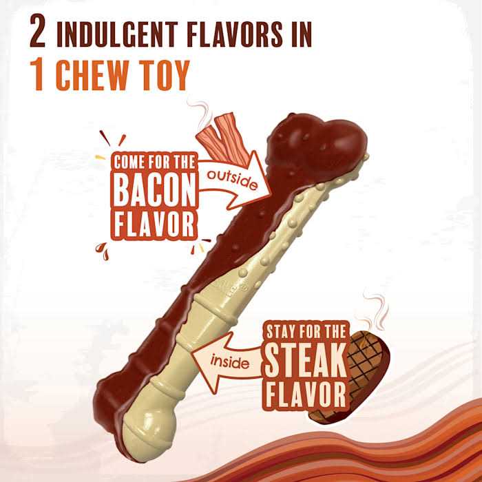 Dual Flavored Dog Chew Toys A568441