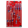 Screwdriver Set, Slotted & Phillips, 14-Piece L91838