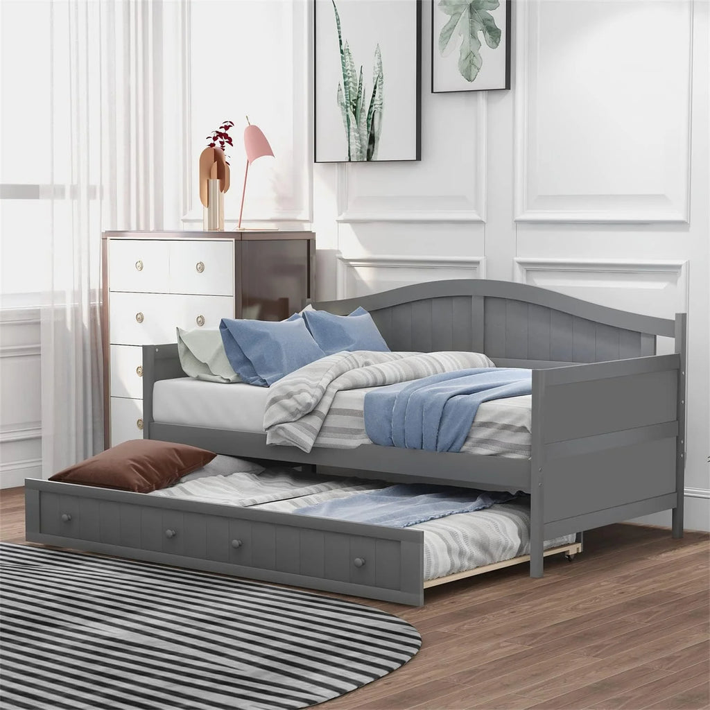 Wood Daybed with Trundle N5131