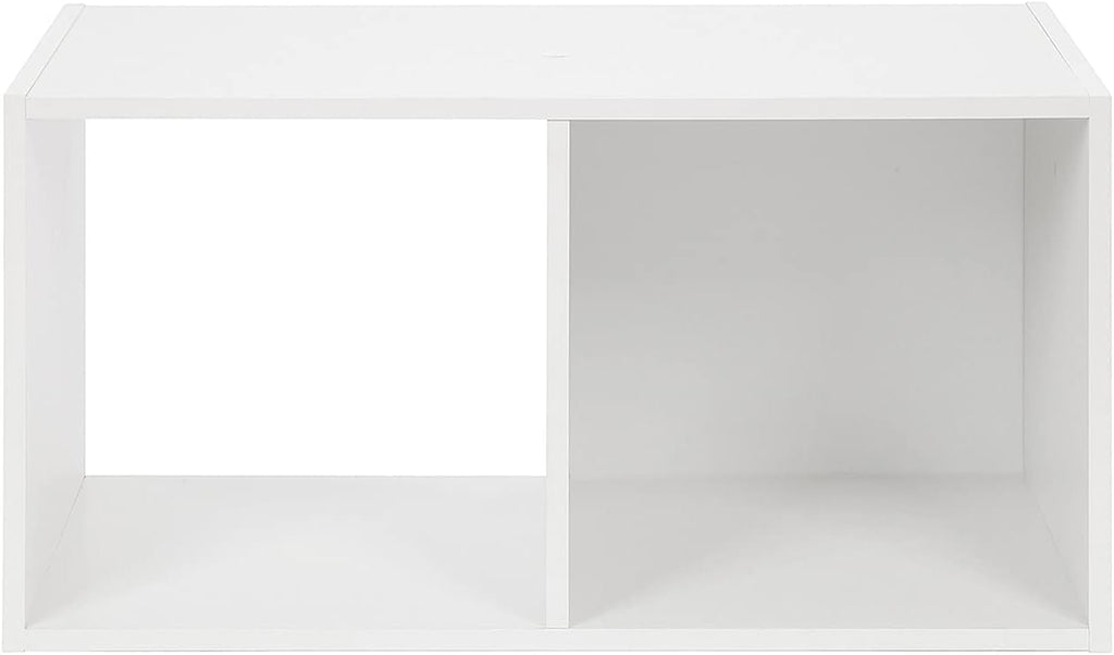 White 6-Cube Wooden Storage Organizer B979109