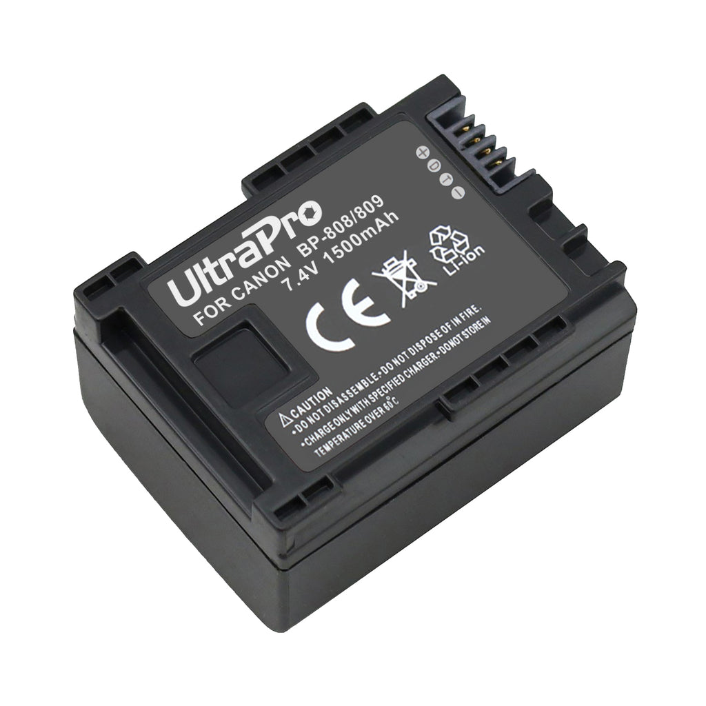 Replacement Battery with Rapid Travel Charger for Canon FS10 FS11 FS100 FS21 FS22 XA10 Y6666