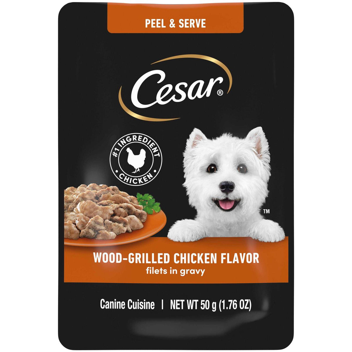 Wood-Grilled Chicken Flavor Wet Dog Food Z481