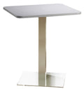 Stainless Steel Base Square Bar Height Table L411641