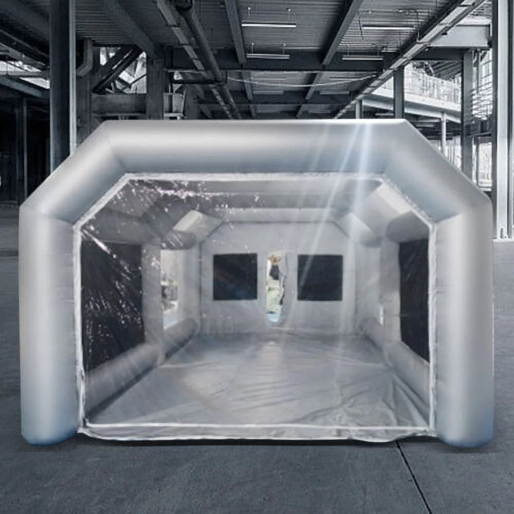 Inflatable Paint Spray Booth Work Tent Filter System 26*15*10Ft A820