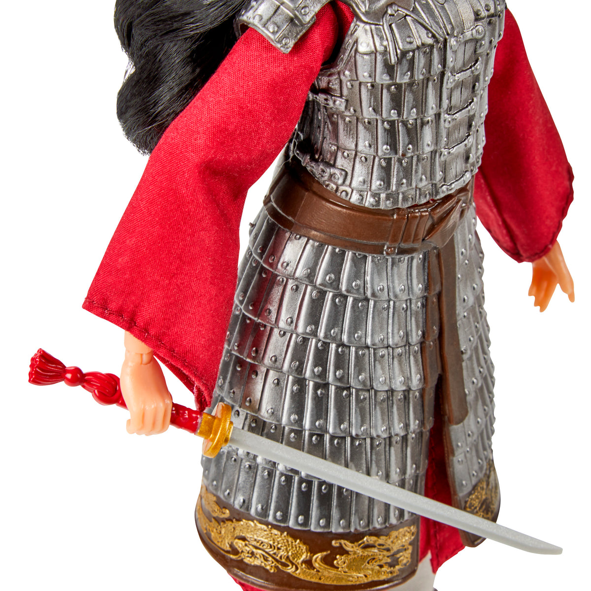 Mulan And Xianniang Dolls With Helmet, Armor, And Sword U18448