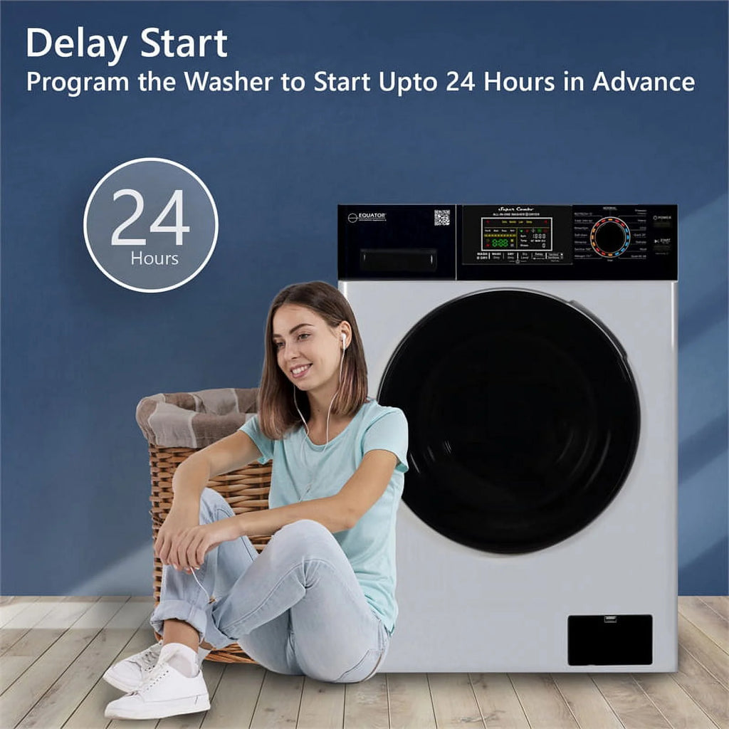 110V 18 lbs Combo Washer Dryer W19634
