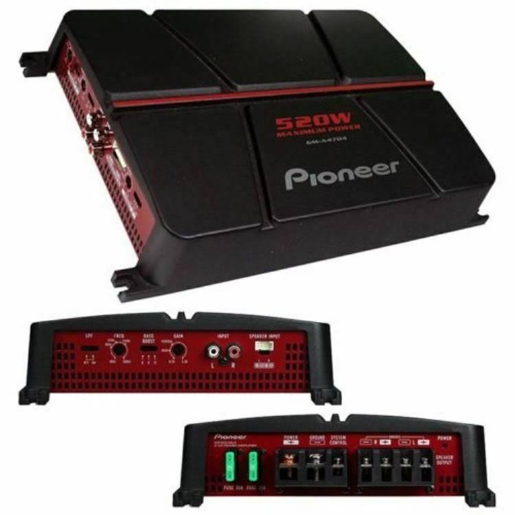 4 Channel 520 Watts Max Class AB Amp K5467
