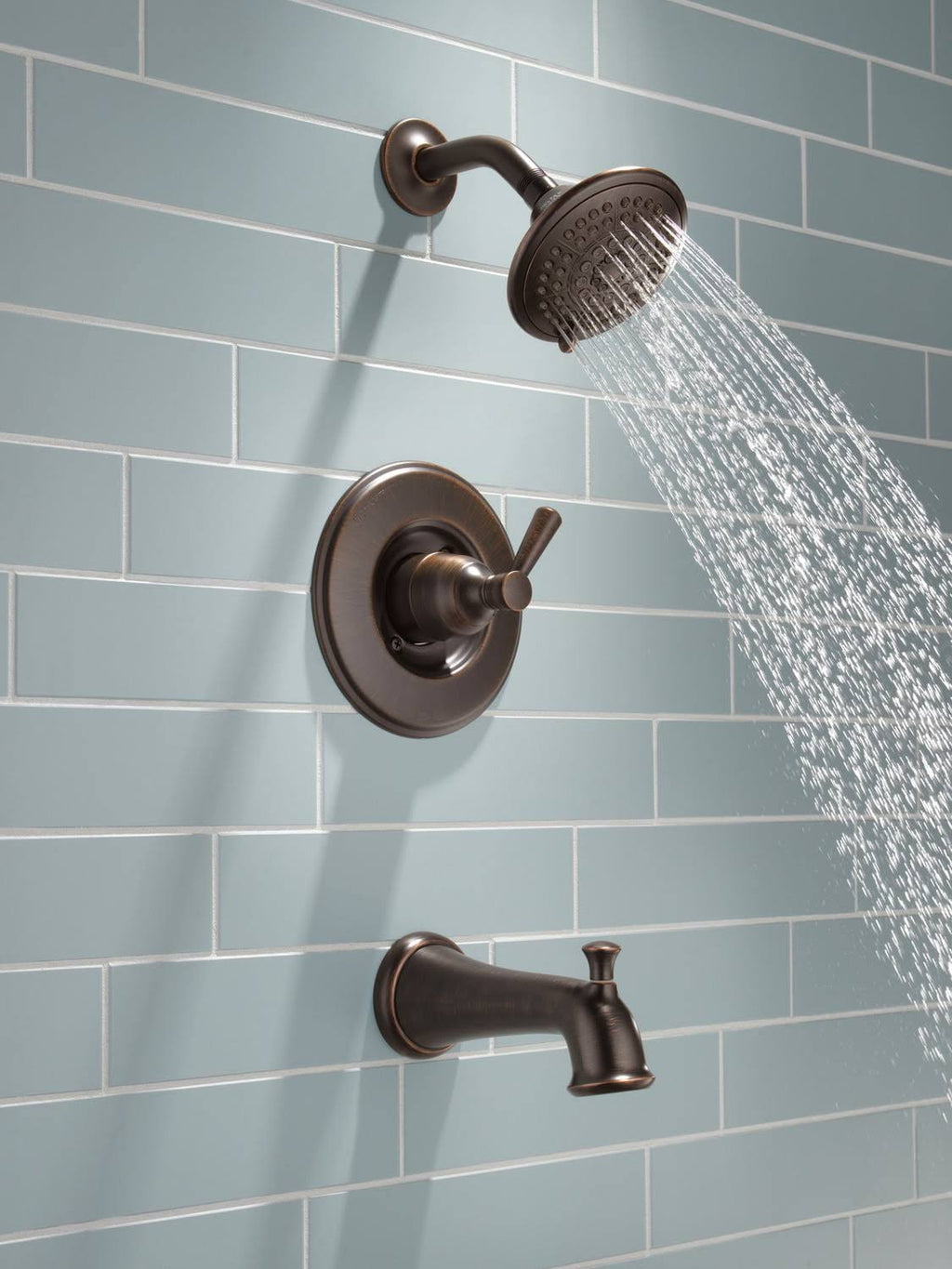 Venetian Bronze Tub and Shower Trim P790076