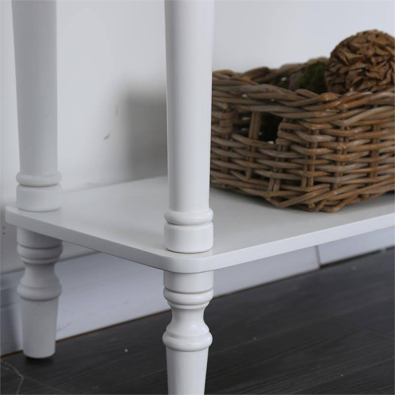 White Wood Writing Desk S33753
